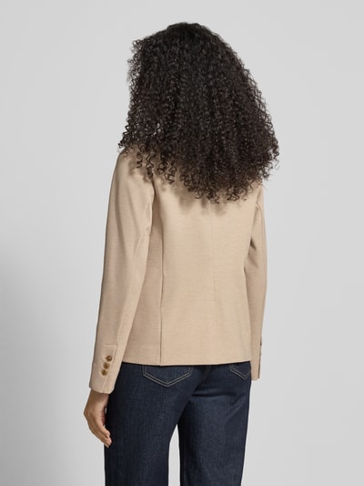 MOS MOSH Regular Fit Blazer mit Viskose-Anteil Modell 'Vega Daisi' Beige Melange 5