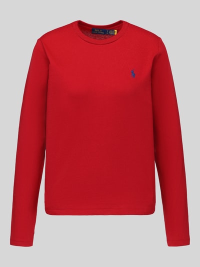 Polo Ralph Lauren Longsleeve mit Logo-Stitching Rot 2