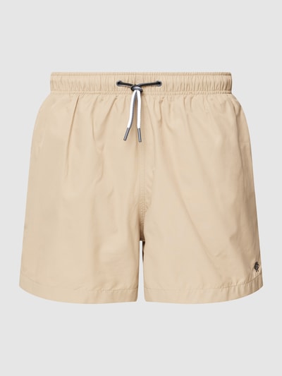 MCNEAL Badehose mit Label-Stitching Sand 1