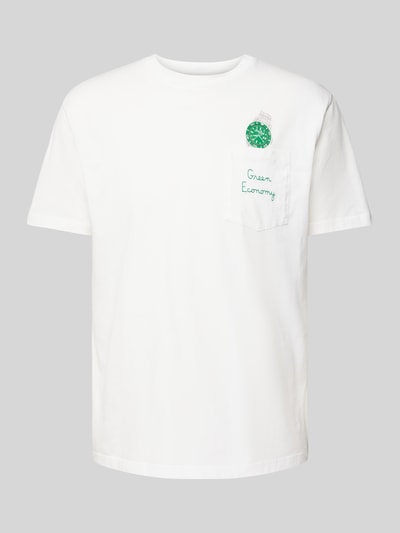 MC2 Saint Barth T-Shirt mit Motiv-Print Modell 'AUSTIN' Weiss 2