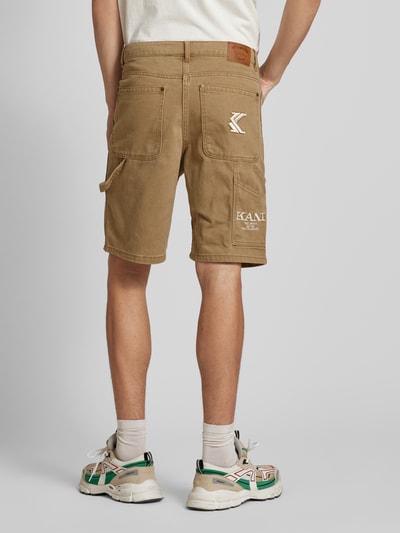 KARL KANI Regular Fit Shorts im 5-Pocket-Design Camel 5