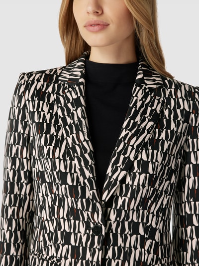 Marc Cain Blazer mit Label-Details Black 3