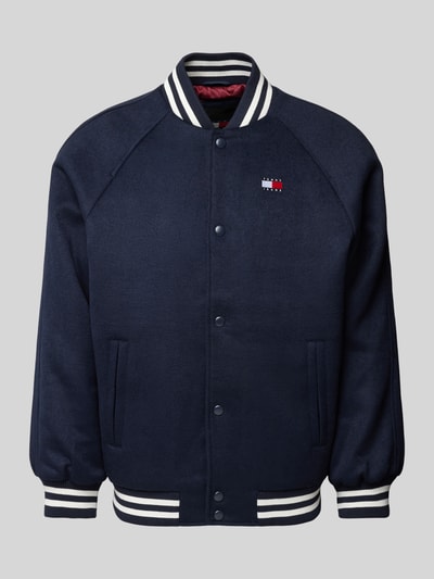 Tommy Jeans Bomberka z wyhaftowanym logo Granatowy 2