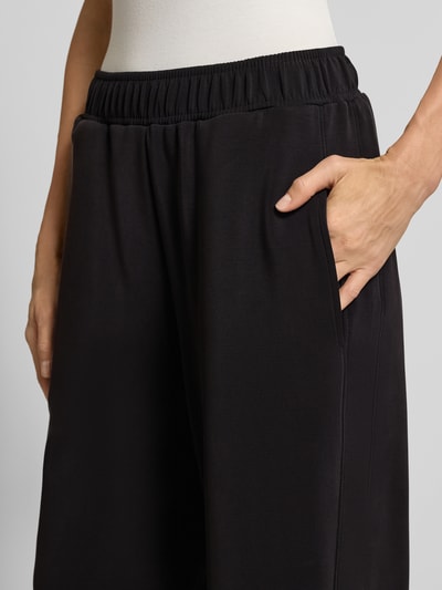 Jake*s Casual Wijdte broek met elastische band Zwart - 3