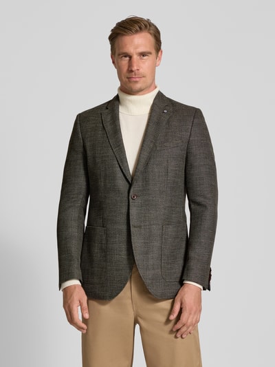 CG - Club of Gents Colbert met reverskraag, model 'Adyson' Groen - 4