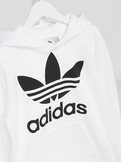 adidas Originals Bluza z kapturem z nadrukiem z logo Biały 2