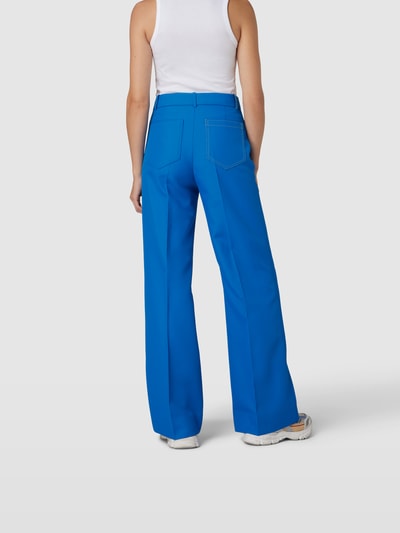 Victoria Beckham Bootcut Fit Hose mit Eingrifftaschen Blau 5