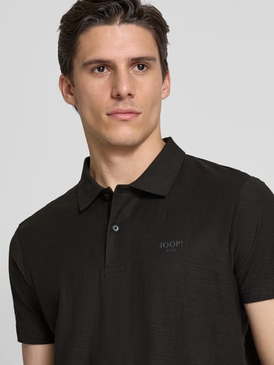 JOOP! Jeans Poloshirt mit Label-Print Modell 'Alonso' Black 3