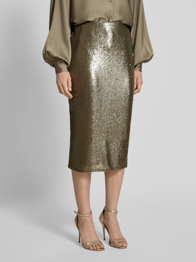 V by Vera Mont Cocktailrock mit Pailletten Hellgruen 4