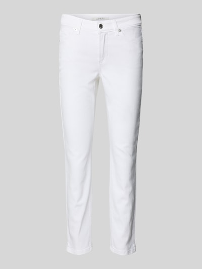 Cambio Slim fit jeans met verkort model, model 'PIPER' Offwhite - 2