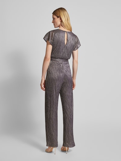 Swing Jumpsuit mit V-Ausschnitt Mauve 5