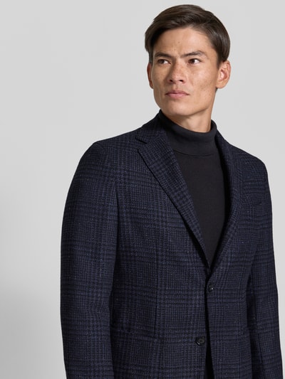 BOSS Slim Fit Sakko aus Schurwoll-Mix Modell 'C-Hanry-263' Marine 3