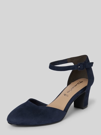 Tamaris Pumps met blokhak Donkerblauw - 1