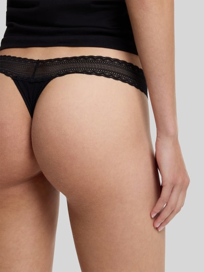 HUGO String aus Baumwoll-Mix im 3er-Pack Black 5