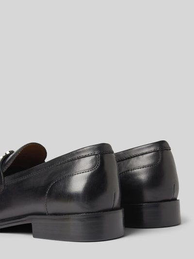 Steve Madden Loafer aus Leder Black 2