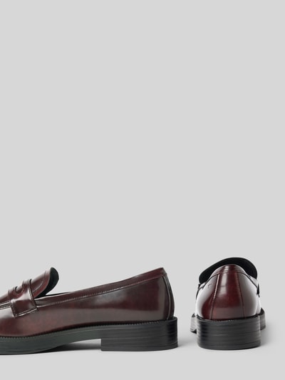 Tamaris Loafer aus echtem Rindsleder Bordeaux 2