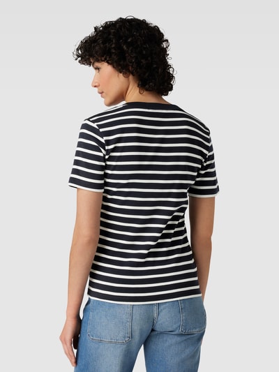 Tommy Hilfiger T-Shirt mit V-Ausschnitt Marine 5