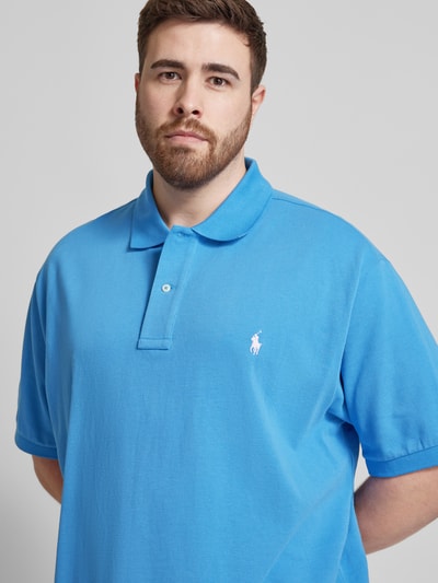 Polo Ralph Lauren Big & Tall Koszulka polo PLUS SIZE z wyhaftowanym logo Królewski niebieski 3