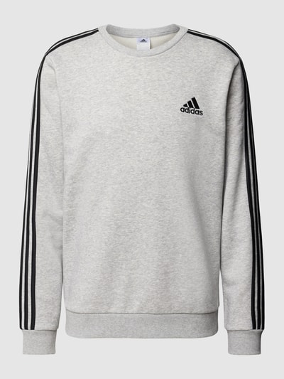 ADIDAS SPORTSWEAR Sweatshirt mit Rundhalsausschnitt Mittelgrau Melange 2