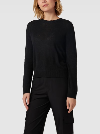 JOOP! Strickpullover mit Rundhalsausschnitt Black 4