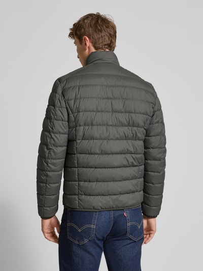 Marc O'Polo Regular fit gewatteerd jack van waterafstotend materiaal Kaki - 5