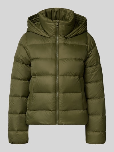 Tommy Hilfiger Regular Fit Daunenjacke mit Label Patch Oliv 2