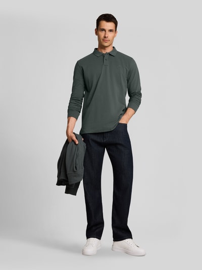 Tom Tailor Poloshirt mit Logo-Detail Oliv 1