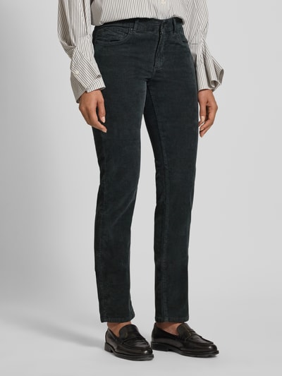 Angels Spodnie sztruksowe z wpuszczanymi kieszeniami model ‘Cici’ Antracytowy 4