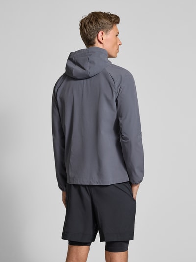 Under Armour Regular fit windbreaker met logoprint Antraciet - 5