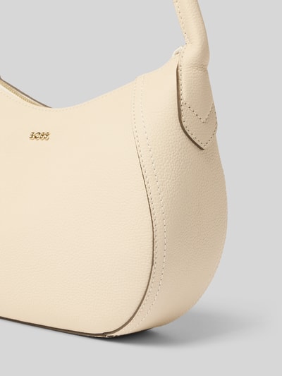 BOSS Umhängetasche aus reinem Rindsleder Offwhite 3