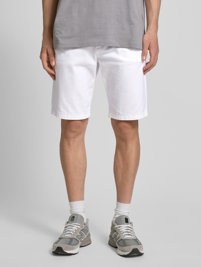 Jack & Jones Regular Fit Bermudas mit Eingrifftaschen Modell 'IBOWIE' Weiss 4
