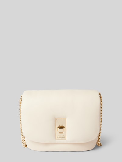 Tommy Hilfiger Crossbodytas van schapennappa met labeldetail Offwhite - 2