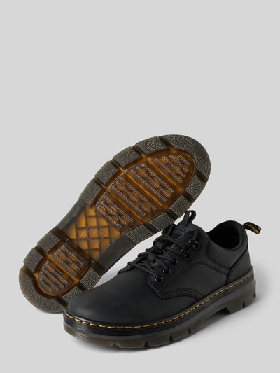 Dr. Martens Lage leren schoen met treklus, model 'Reeder' Zwart - 4