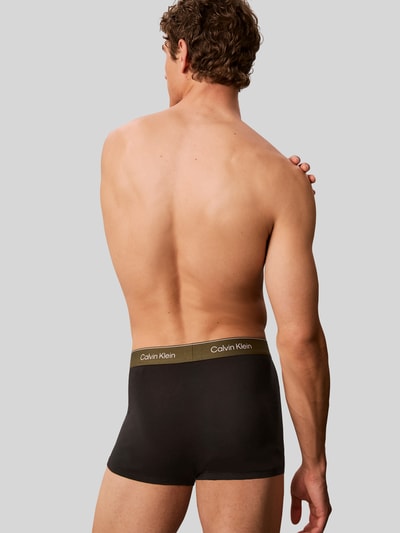 Calvin Klein Underwear Obcisłe bokserki o kroju relaxed fit z mieszanki bawełny w 5‑pakiecie Czarny 4