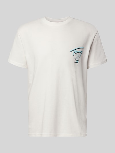 Tommy Jeans T-shirt o kroju regular fit z czystej bawełny Złamany biały 2