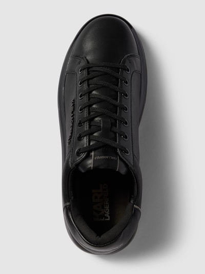 Karl Lagerfeld Sneakers van leer, model 'KUSHIO' Zwart - 3