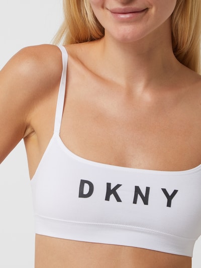 DKNY Bustier van lyocellmix Wit - 4