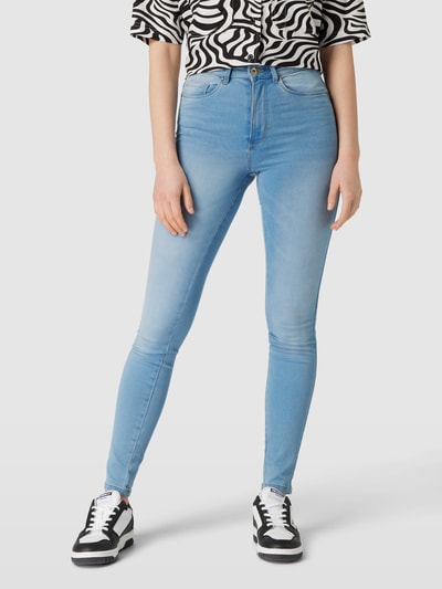 Only Jeans in 5-pocketmodel, model 'ROYAL' Jeansblauw - 4