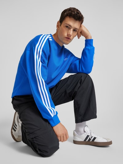 adidas Originals Oversized Sweatshirt mit Label-Stitching Royal 3