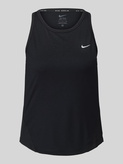 Nike Training Slim Fit Sport-Top mit Logo-Print Modell 'Tempo' Black 2