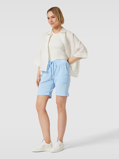 Kaffe Shorts mit Eingrifftaschen Modell 'KANAYA' Hellblau 1