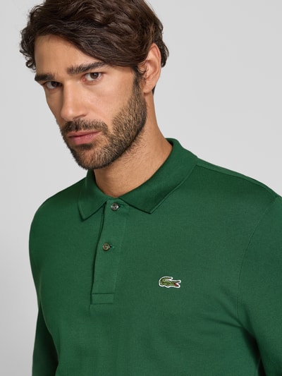 Lacoste Regular Fit Poloshirt aus reiner Baumwolle Gruen 3