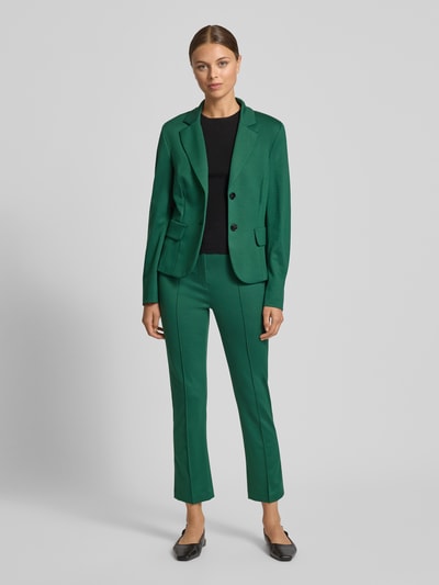 Marc Cain Slim Fit Hose aus Viskose-Mix Dunkelgruen 1