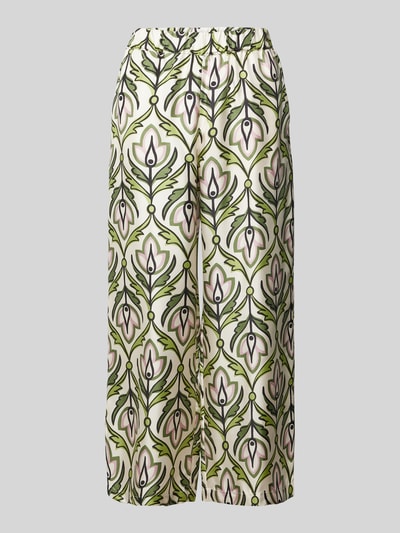 Weekend Max Mara Loose Fit Hose mit Motiv-Print Modell 'EUSEBIO' Gruen 2