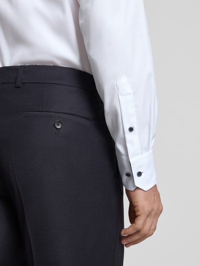 ETERNA Regular Fit Businesshemd aus Baumwolle mit Kentkragen Weiss 3