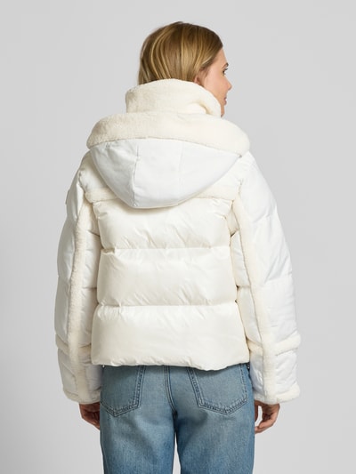 BOSS Daunenjacke mit Kapuze Modell 'Pimira' Offwhite 5