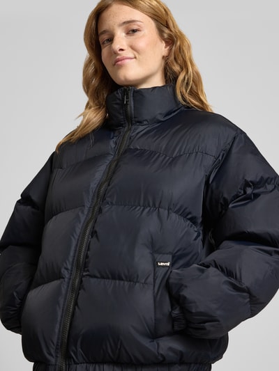 Levi's® Kurtka pikowana ze stójką i wpuszczanymi rękawami Czarny 3