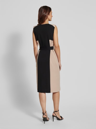 DKNY Midi-jurk in wikkellook Ecru - 5