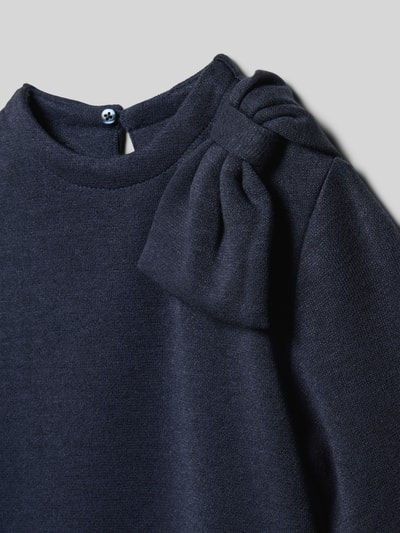 Mayoral Minikleid mit geripptem Rundhalsausschnitt Marine 2