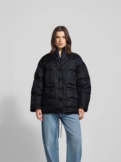 Closed Regular Fit Jacke mit Knopfleiste Black 6